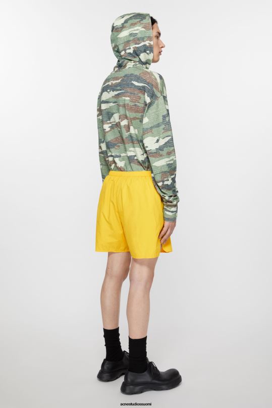Acne Studios vaatteet keltainen 0VF2B1110 uimashortsit
