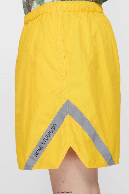 Acne Studios vaatteet keltainen 0VF2B1110 uimashortsit