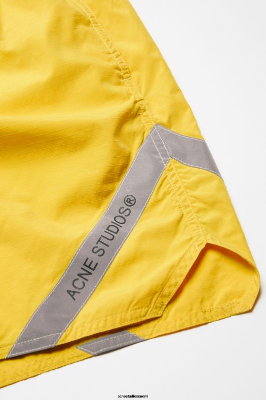 Acne Studios vaatteet keltainen 0VF2B1110 uimashortsit