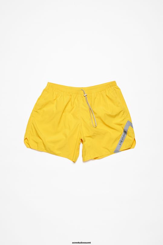 Acne Studios vaatteet keltainen 0VF2B1110 uimashortsit