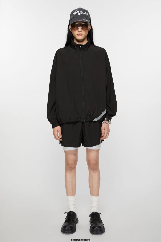 Acne Studios vaatteet musta 0VF2B1106 uimashortsit