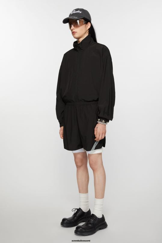 Acne Studios vaatteet musta 0VF2B1106 uimashortsit