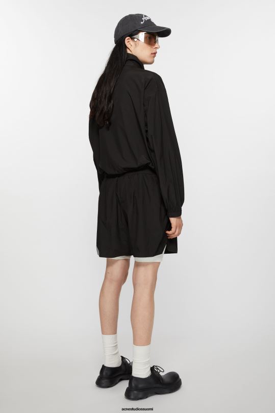 Acne Studios vaatteet musta 0VF2B1106 uimashortsit