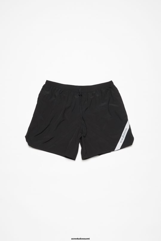 Acne Studios vaatteet musta 0VF2B1106 uimashortsit