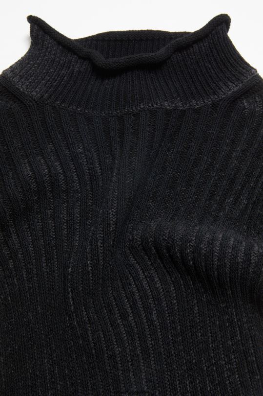 Acne Studios vaatteet antrasiitti/musta 0VF2B76 pitkähihainen neulepusero