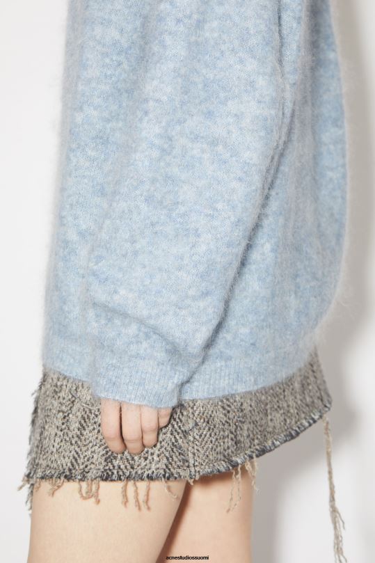 Acne Studios vaatteet denim sininen 0VF2B106 villainen mohairpusero