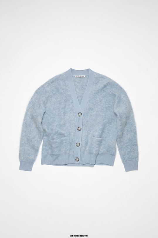 Acne Studios vaatteet denim sininen 0VF2B112 villainen mohair neuletakki