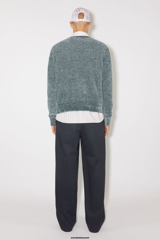 Acne Studios vaatteet harmaa 0VF2B937 pyöreä kaula-aukkoinen unisex-neulepusero