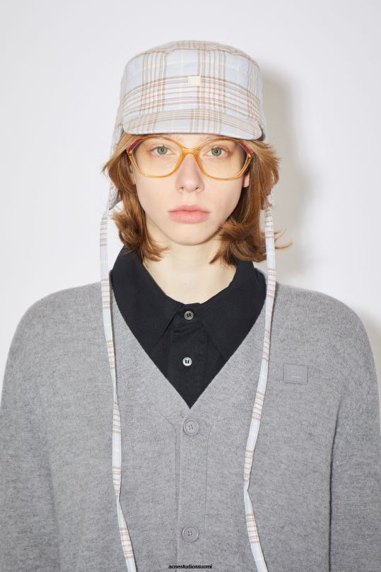 Acne Studios vaatteet harmaa melansi 0VF2B416 villatakki unisex