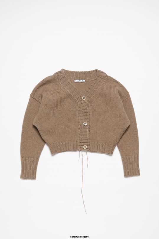 Acne Studios vaatteet mudan ruskea 0VF2B70 neuloa neuletakki