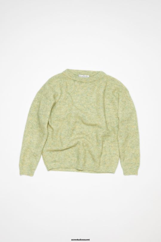 Acne Studios vaatteet pistaasin vihreä 0VF2B102 villainen mohairpusero