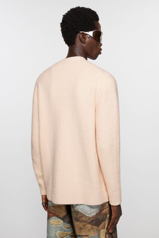 Acne Studios vaatteet vaalea pinkki 0VF2B1104 villatakkisekoitus