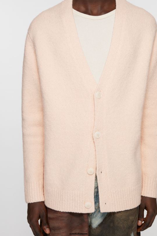Acne Studios vaatteet vaalea pinkki 0VF2B1104 villatakkisekoitus