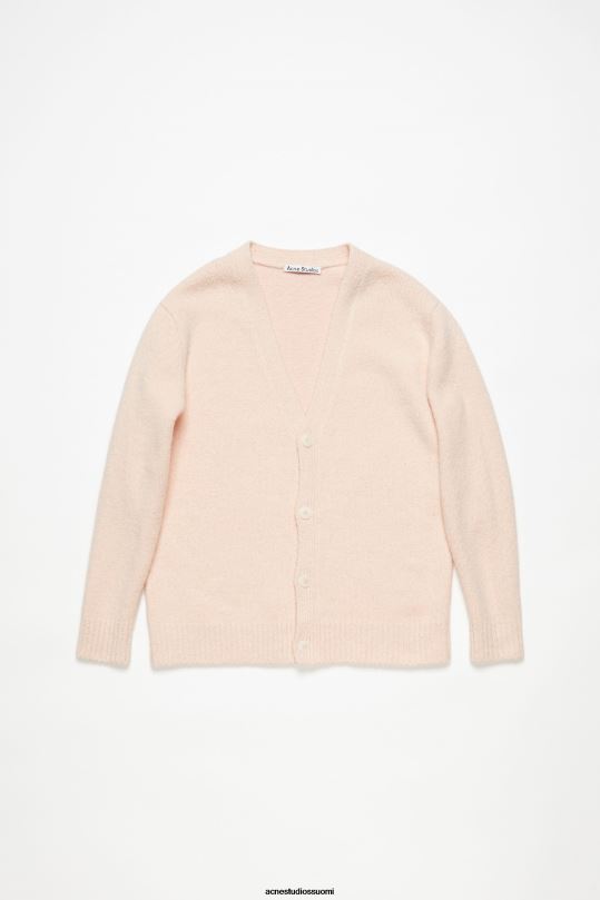 Acne Studios vaatteet vaalea pinkki 0VF2B1104 villatakkisekoitus