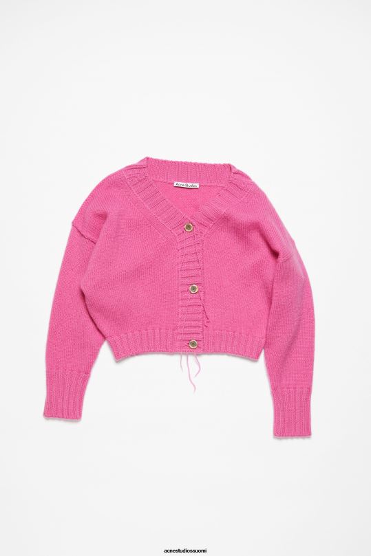 Acne Studios vaatteet vaaleanpunainen 0VF2B77 neuloa neuletakki