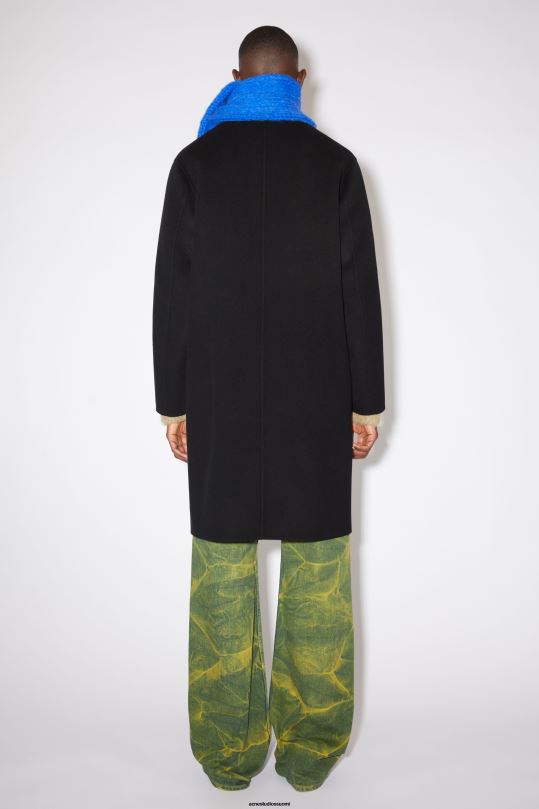 Acne Studios vaatteet musta 0VF2B908 yksirivinen takki