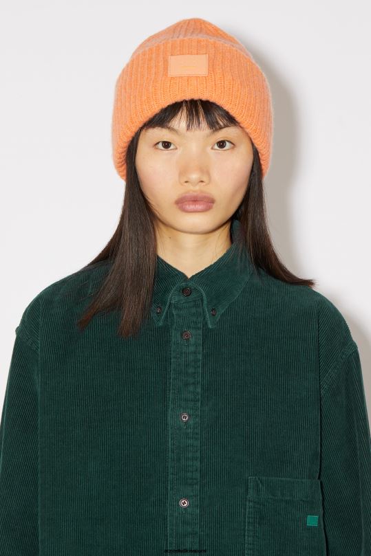 Acne Studios vaatteet yön vihreä 0VF2B22 vakosametti overshirt unisex