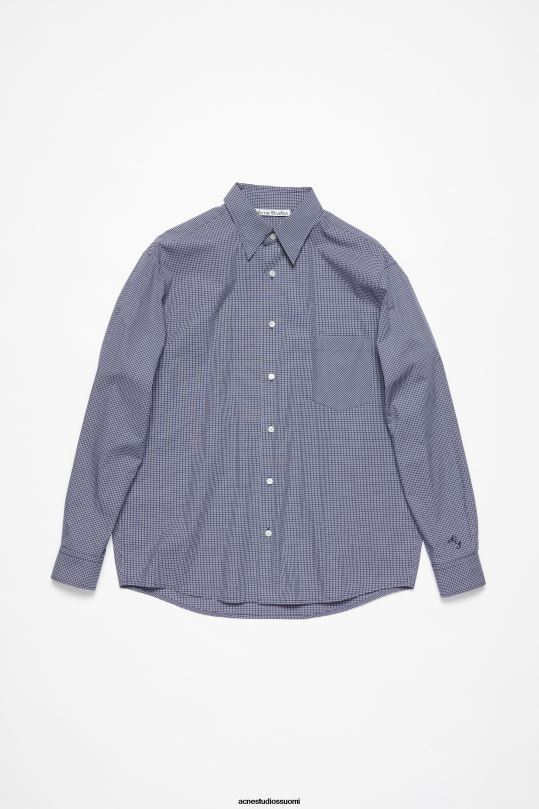 Acne Studios vaatteet laivasto 0VF2B987 pitkähihainen paita