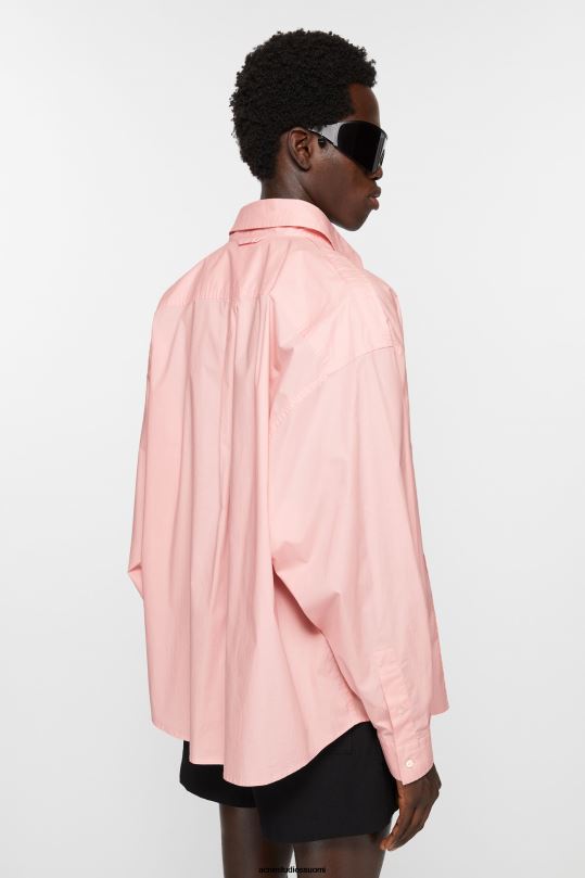 Acne Studios vaatteet vaaleanpunainen 0VF2B991 napillinen paita