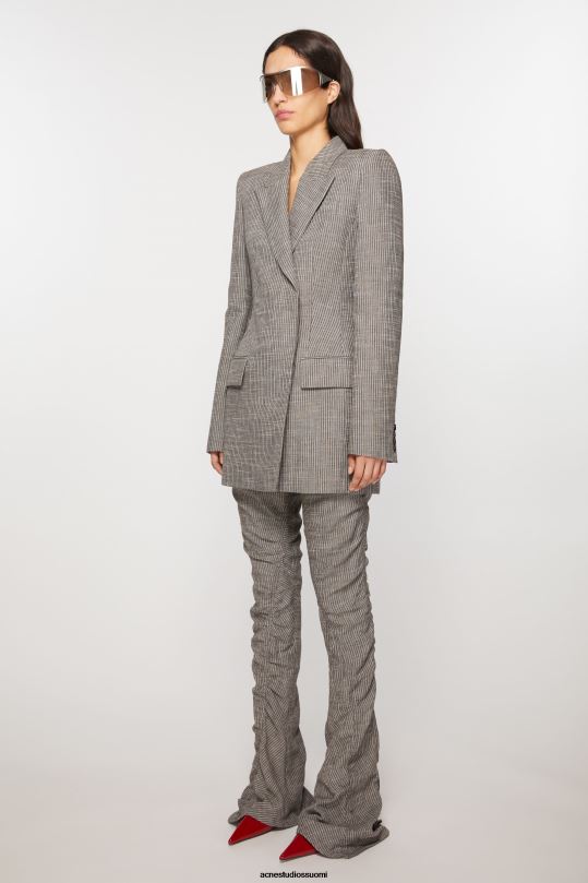 Acne Studios vaatteet harmaa melansi 0VF2B123 istuva pukutakki