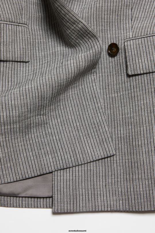 Acne Studios vaatteet harmaa melansi 0VF2B123 istuva pukutakki