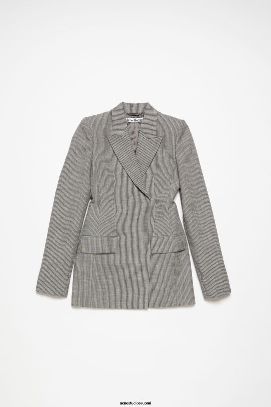 Acne Studios vaatteet harmaa melansi 0VF2B123 istuva pukutakki
