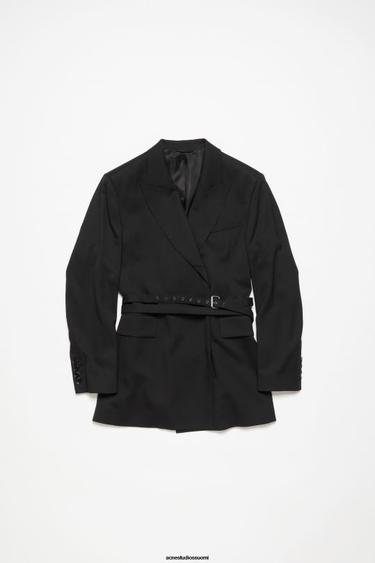 Acne Studios vaatteet musta 0VF2B120 rennon istuvuuden pukutakki