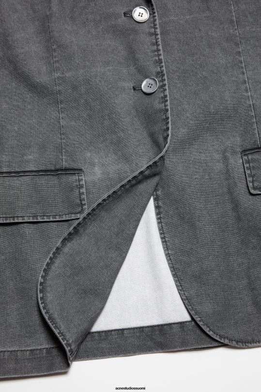 Acne Studios vaatteet musta 0VF2B126 rennon istuvuuden pukutakki