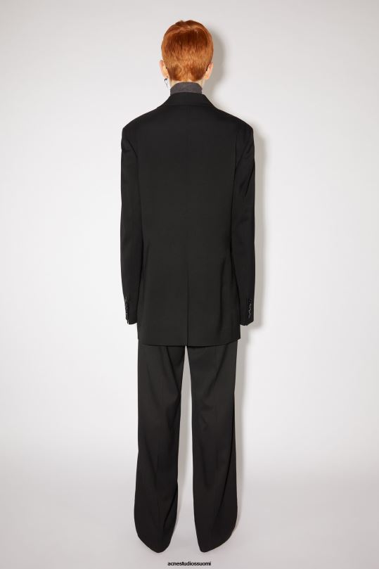 Acne Studios vaatteet musta 0VF2B135 rennon istuvuuden pukutakki