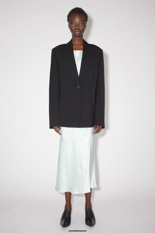 Acne Studios vaatteet musta 0VF2B409 rennon istuvuuden pukutakki