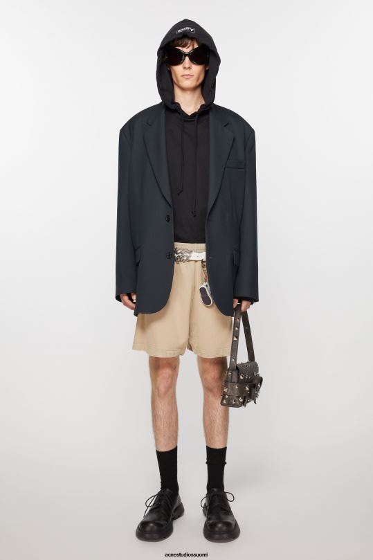 Acne Studios vaatteet tumma laivasto 0VF2B1100 rennon istuvuuden pukutakki