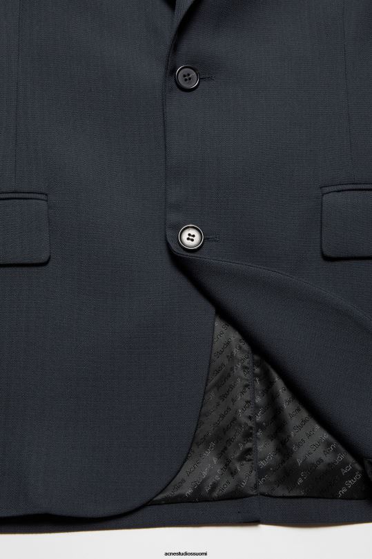 Acne Studios vaatteet tumma laivasto 0VF2B1100 rennon istuvuuden pukutakki