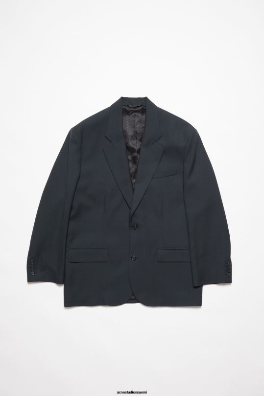 Acne Studios vaatteet tumma laivasto 0VF2B1100 rennon istuvuuden pukutakki