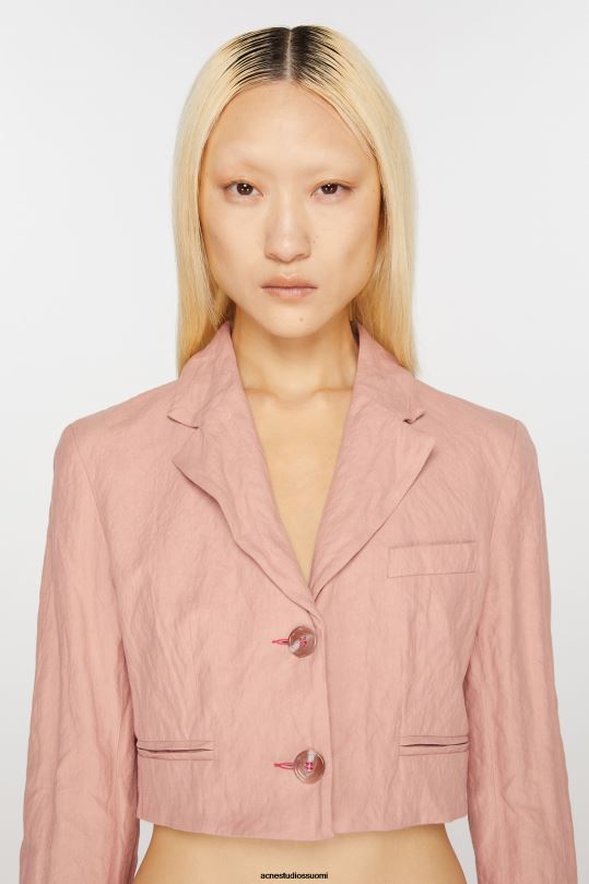 Acne Studios vaatteet vanha pinkki 0VF2B129 tavallinen pukutakki