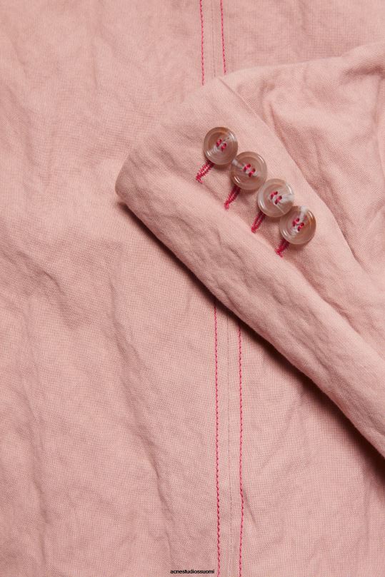 Acne Studios vaatteet vanha pinkki 0VF2B129 tavallinen pukutakki