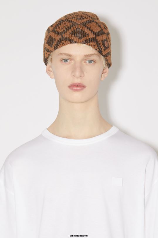 Acne Studios vaatteet optinen valkoinen 0VF2B1029 pyöreä kaula-aukkoinen t-paita - rento istuvuus unisex