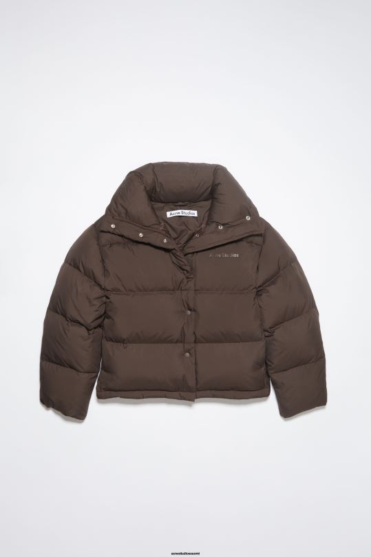 Acne Studios vaatteet kahvin ruskea 0VF2B34 puffi takki