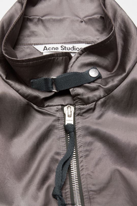 Acne Studios vaatteet keskiharmaa 0VF2B895 satiini takki