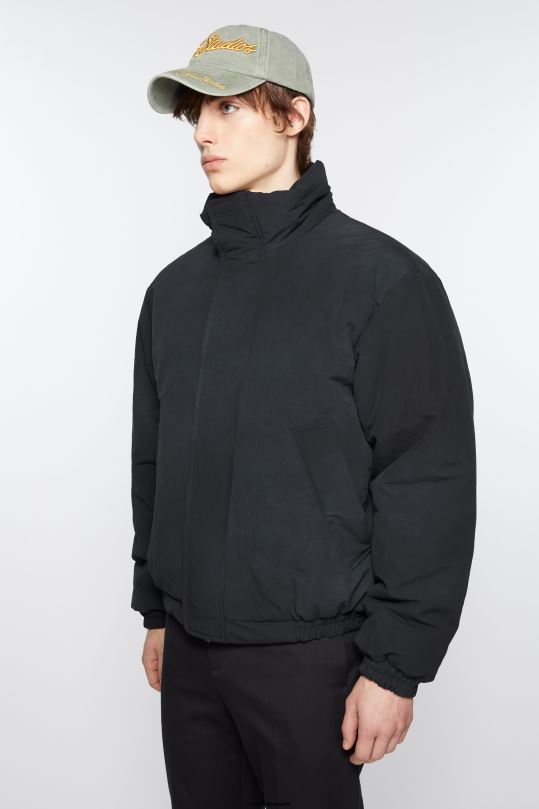 Acne Studios vaatteet laivasto 0VF2B1125 värjätty puffi takki
