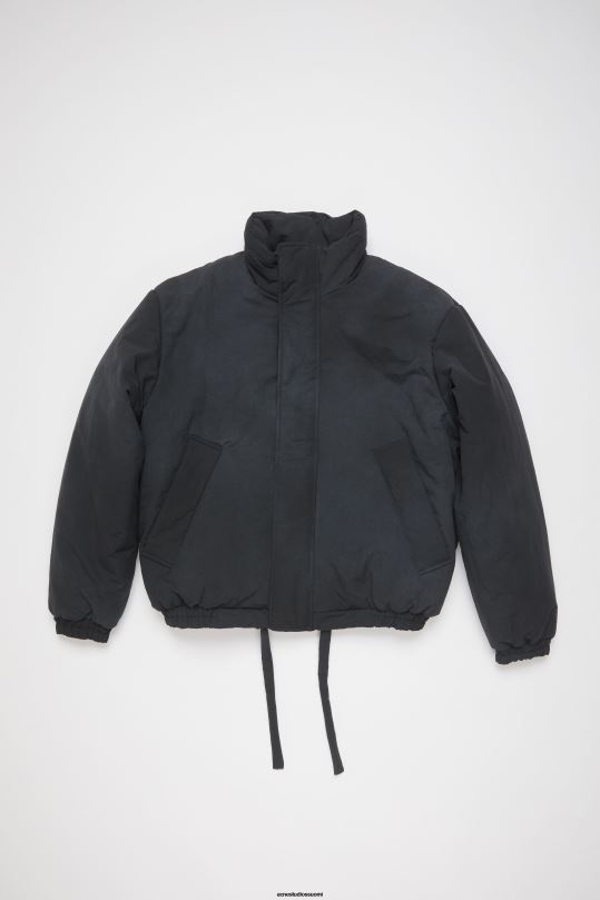 Acne Studios vaatteet laivasto 0VF2B1125 värjätty puffi takki