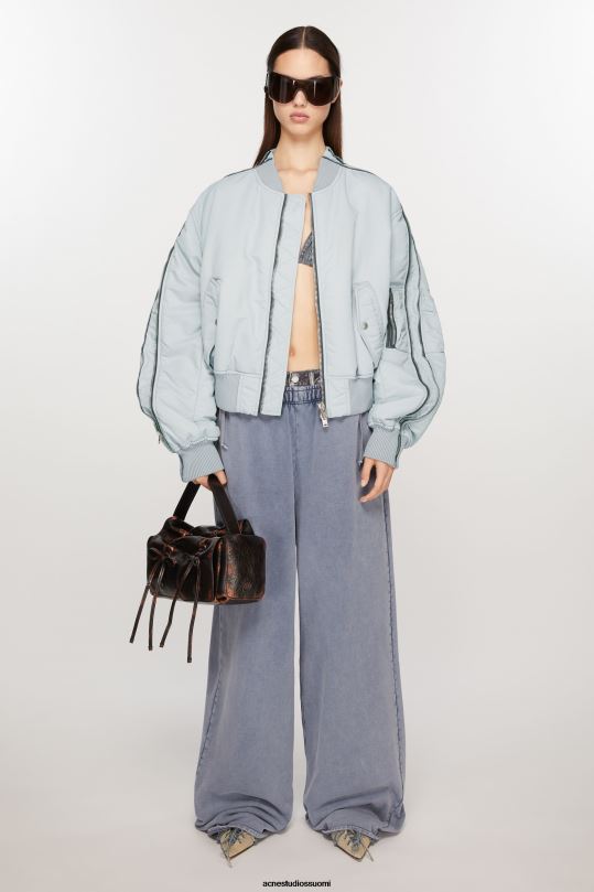 Acne Studios vaatteet puuterinsininen 0VF2B17 Bomber takki