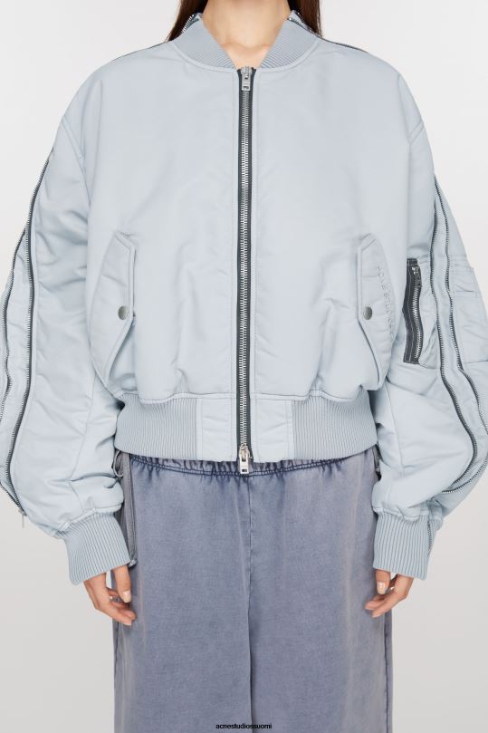 Acne Studios vaatteet puuterinsininen 0VF2B17 Bomber takki