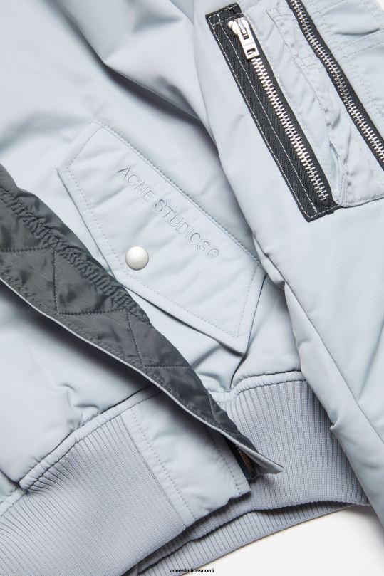 Acne Studios vaatteet puuterinsininen 0VF2B17 Bomber takki
