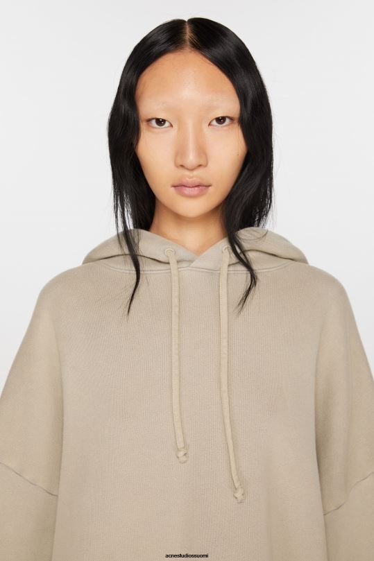 Acne Studios vaatteet betonin harmaa 0VF2B147 hupullinen pusero