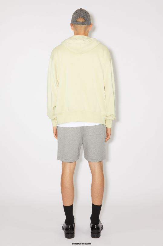 Acne Studios vaatteet hiekka/vihreä 0VF2B973 hupullinen vetoketjullinen unisex pusero