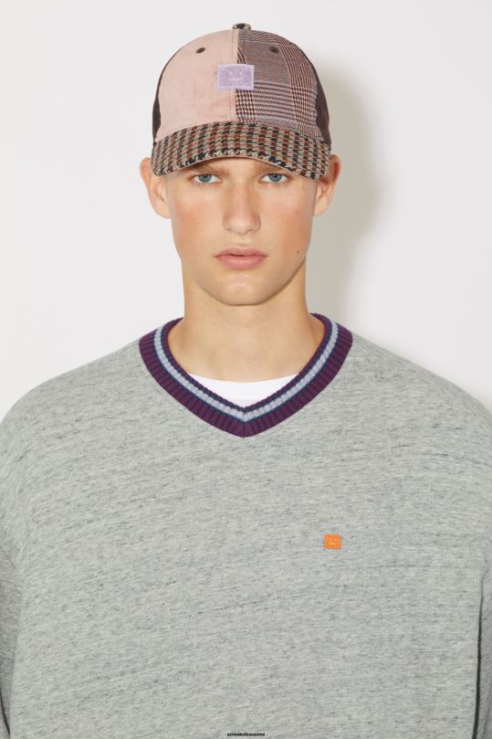 Acne Studios vaatteet marmorin harmaa melansi 0VF2B974 rento istuvuus unisex-pusero