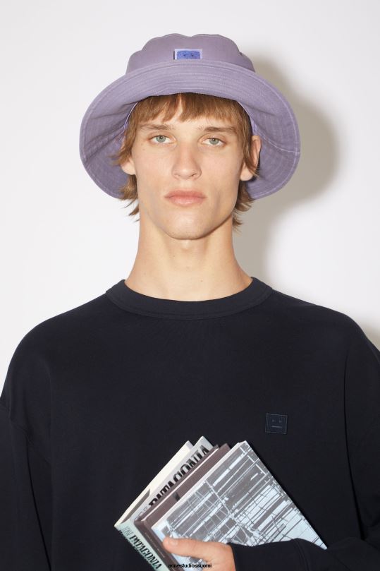 Acne Studios vaatteet musta 0VF2B1188 pyöreäkauluksinen collegepaita - rento istuvuus unisex