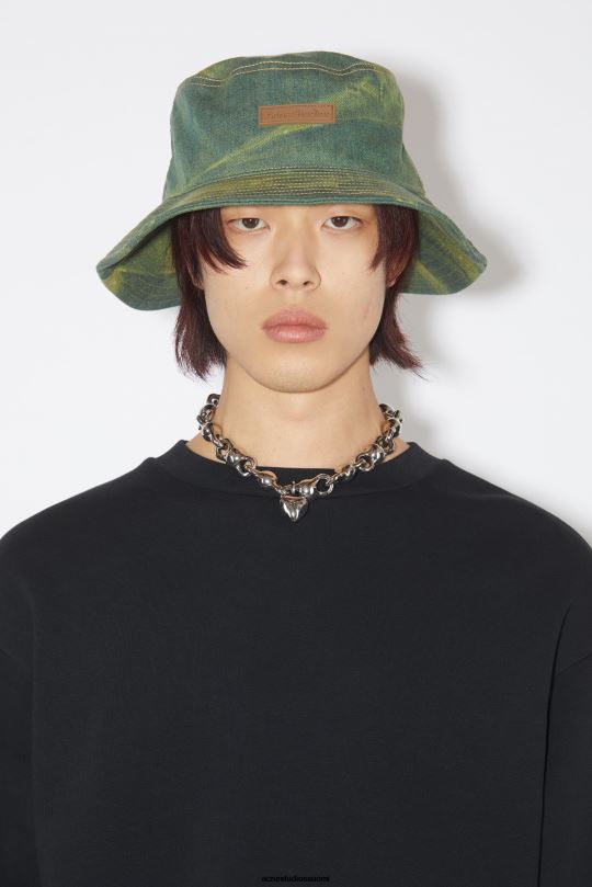 Acne Studios vaatteet musta 0VF2B984 pyöreä kaula-aukkoinen pusero