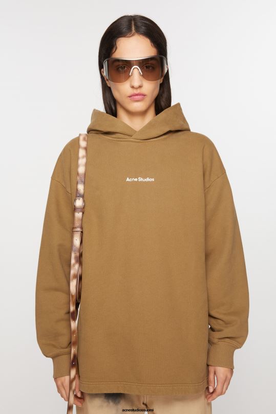 Acne Studios vaatteet muta beige 0VF2B140 hupullinen pusero
