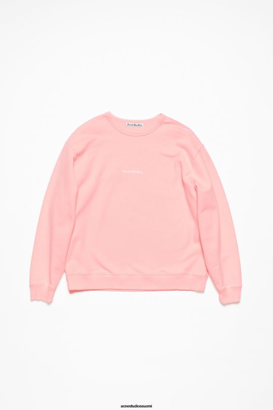 Acne Studios vaatteet vaaleanpunainen 0VF2B138 pyöreä kaula-aukkoinen pusero